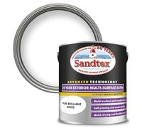 Sandtex 10 Year Multi Surface Satin Paint 2.5L White
