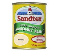 Sandtex Ultra Smooth Masonry Paint Oatmeal - Tester 150ml