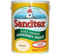 Sandtex masonry paint, 5 litres, ultra smooth brickwork