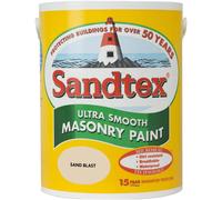Sandtex 5L Smooth Masonry Paint Sandblast