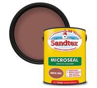Sandtex Brick Red Ultra Smooth Masonry Paint, 5L