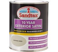 Sandtex Exterior 10 Year Satin Soothing Green 750Ml