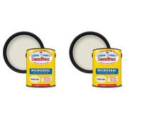 Sandtex Fine Textured Masonry Paint Chalk Hill 5L Pack Of 2