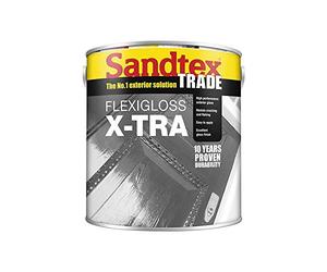 Sandtex Flexigloss X-Tra - Brilliant White - 1L