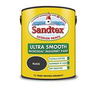 Sandtex 5L Smooth Masonry Paint Black