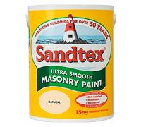 Sandtex 5L Smooth Masonry Paint Oatmeal