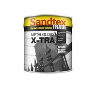 Sandtex Metalgloss X-Tra - Black - 2.5L