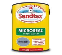 Sandtex Microseal Smooth Masonry Paint | Silver Blue | 5 Litre