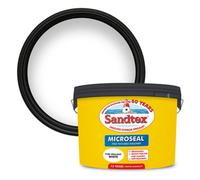 Sandtex Pure Brilliant White Textured Masonry Paint, 10L
