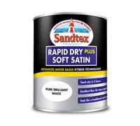 Sandtex Rapid Dry Satin 750Ml White