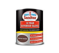 Sandtex Front Door Gloss Paint, 750ml, Chestnut Brown