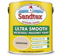 Sandtex Fine Textured Masonry Paint 5L, PLYMOUTH GREY - A6480D, 15 Years Protection