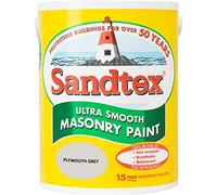Sandtex Textured Masonry Paint, 5L, Plymouth Grey