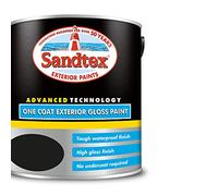 Sandtex Retail One Coat Exterior Gloss Black 2.5 L
