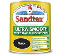 Sandtex Sandtex Microseal Ultra Smooth Masonry 1L Black