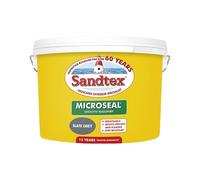 Sandtex Slate Grey Smooth Matt Masonry Paint, 10L Tub