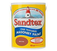 Sandtex Smooth Masonry 5L Brick Red