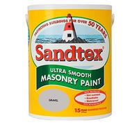 Sandtex Smooth Masonry 5L Gravel | Breathable Microseal finish for sound, dry exterior masonry