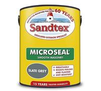 Sandtex Smooth Masonry Paint 2.5l Slate Grey