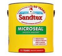 Sandtex Ultra Smooth Masonry Paint - Pure Brilliant White - 7.5 litres