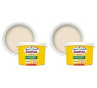 Sandtex Smooth Masonry Paint Magnolia 10L Pack Of 2