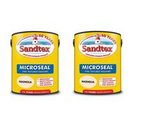 Sandtex Textured Masonry Magnolia 5L Pack Of 2