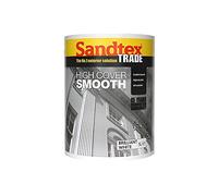 Sandtex Trade 5 Litre Trade Smooth Masonry Paint Brilliant White