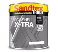 Sandtex Trade Eggshell X-TRA 1L, White, Exterior Wood and Metal Paint
