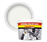 Sandtex Trade Exterior Brilliant White 7.5L High Cover Smooth Paint