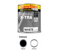Sandtex Trade Exterior Eggshell X-Tra White 1L