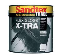 Sandtex Trade Flexi Gloss X-TRA 1 litre Black