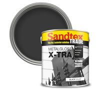 Sandtex Trade Metal Gloss Paint 2.5l Black