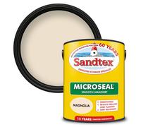 Sandtex Magnolia Ultra Smooth Masonry Paint, 5L
