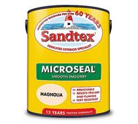 Sandtex Smooth Masonry Paint, 5L, Magnolia