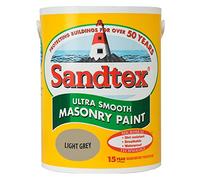 Sandtex Ultra Smooth Masonry Paint 5L Light Grey
