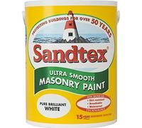 Sandtex Ultra Smooth Masonry Paint 5L Pure Brilliant White