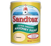Sandtex Ultra Smooth Masonry Paint 7.5L Magnolia (196407)