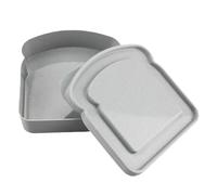 Sandwich Box,Fruit Storage Containers for Fridge Shape | Microwave Dishwasher Safe Lunch Boxes Bread Sandwich Keeper for Kids, Adults, Prep Meal