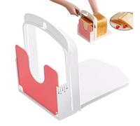 Sandwich Bread Slicers,22.5x15x19cm Kitchen Manual Bread Slicer,Folding Adjustable Manual,5 Sizes Breads Slicers,Multiple Functions,Space Saving Solution,for Homemade Breads,Bagels,Cakes