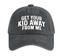 Sandwich Cap Get Your Kid Away from Me Cycling Cap Personalised,Breathable Baseball Cap Sun Hats for Running Outdoor Trendy Outdoor Baseball Caps for All Seasons Comfy