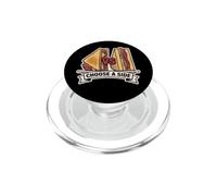 Sandwich Choose A Side Funny Diagonal Straight Cut Debate PopSockets PopGrip for MagSafe