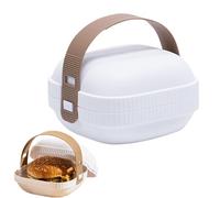 Sandwich Containers - Storage Box, Kitchen Accessories | Portable Takeout Boxes, Burgers & Bun Holders, Picnic Ready Sushi Packaging Boxes, Caj