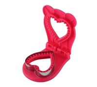 Sandwich Cutter and Sealer - Heart Shaped Sandwich Maker - Peanut Butter and Jelly Crustless Sandwich Bread Pancake Maker Cookie Cutter