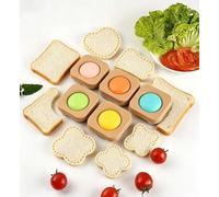 Sandwich Cutter and Sealing Set, 5-piece Bread Sandwich Maker, Heart-Shaped Square Circular Clover Shaped DIY Toast Mold, Suitable for Kitchen, Breakfast, Lunch, Dinner