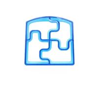 Sandwich Cutter for Kids DIY Sandwich Maker Cute Animal Pattern Sandwich Bread Pancake Maker Cookie Cutter Shapes Molds for Kids Boys Girls Lunchbox and Bento Box Random Color (Jigsaw Puzzle)