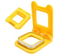 Sandwich Cutters for Kids Lunch-Desmoner Square Mold, Shape Makers Tool | Creative Bread Pancake Capets, Easy Meal Prep Gadget for Lunch Box Escola
