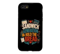 Sandwich Generation Hold The Bread Caregiver Family Support Case for iPhone SE (2020) / 7/8