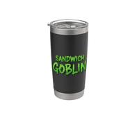 Sandwich Goblin Funny Local SUB Lunch Sandwiches Chef Joke Stainless Steel Insulated Tumbler