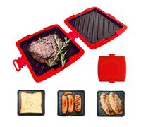 Sandwich Maker Press, Nonstick Portable Grill Cheese Toaster with Heat Resistant Handle for Fast Cooking and Easy Cleaning, Durable Kitchen Tool of Breakfast Snacks Pie Toastie Home Dorm Apartment
