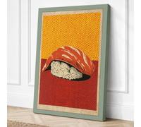 Sandwich Monument Modern Canvas Wall Art Print 18x12 Inch (46 x 30 cm)